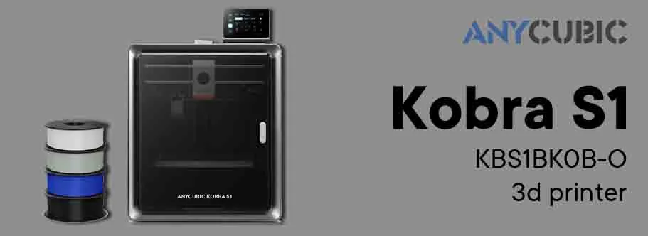 3D принтер Anycubic Kobra S1 — профессиональное решение для многоматериальной и многоцветной 3D-печати